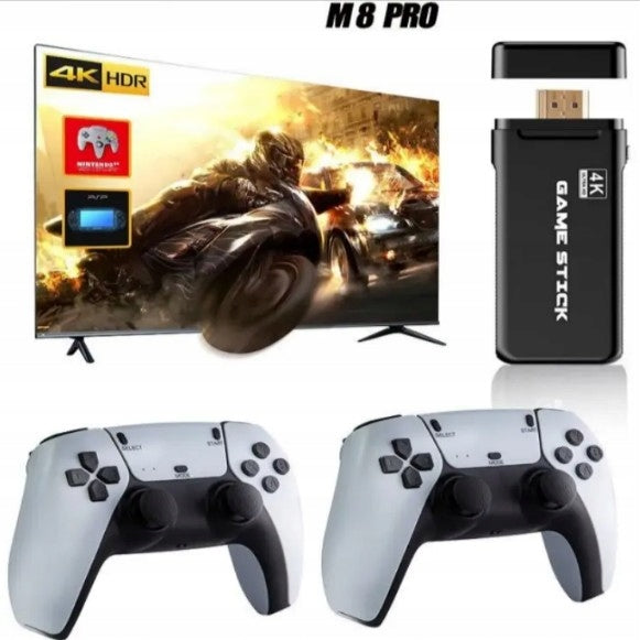 TV žaidimų konsolė, bevieliai pulteliai 2.4G