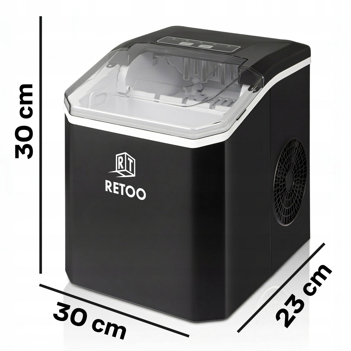 Ledo Kubelių Gaminimo Aparatas 1,5L – 120W, 12kg/24h, Greitas ir Tylus Veikimas