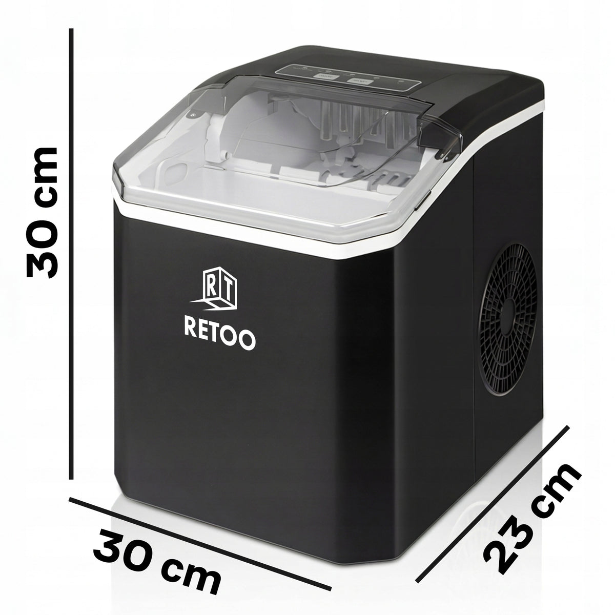 Ledo Kubelių Gaminimo Aparatas 1,5L – 120W, 12kg/24h, Greitas ir Tylus Veikimas