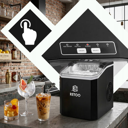 Ledo Kubelių Gaminimo Aparatas 1,5L – 120W, 12kg/24h, Greitas ir Tylus Veikimas
