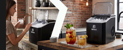 Ledo Kubelių Gaminimo Aparatas 1,5L – 120W, 12kg/24h, Greitas ir Tylus Veikimas