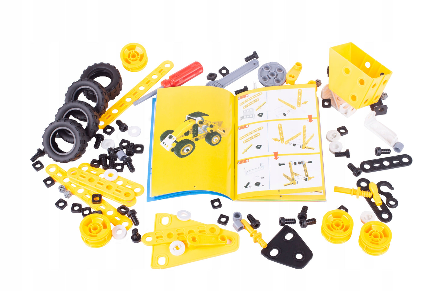 Kūrybiški Edukaciniai Konstrukciniai Blokeliai Transporto Priemonės Konstruktorius 8in1 Dovana