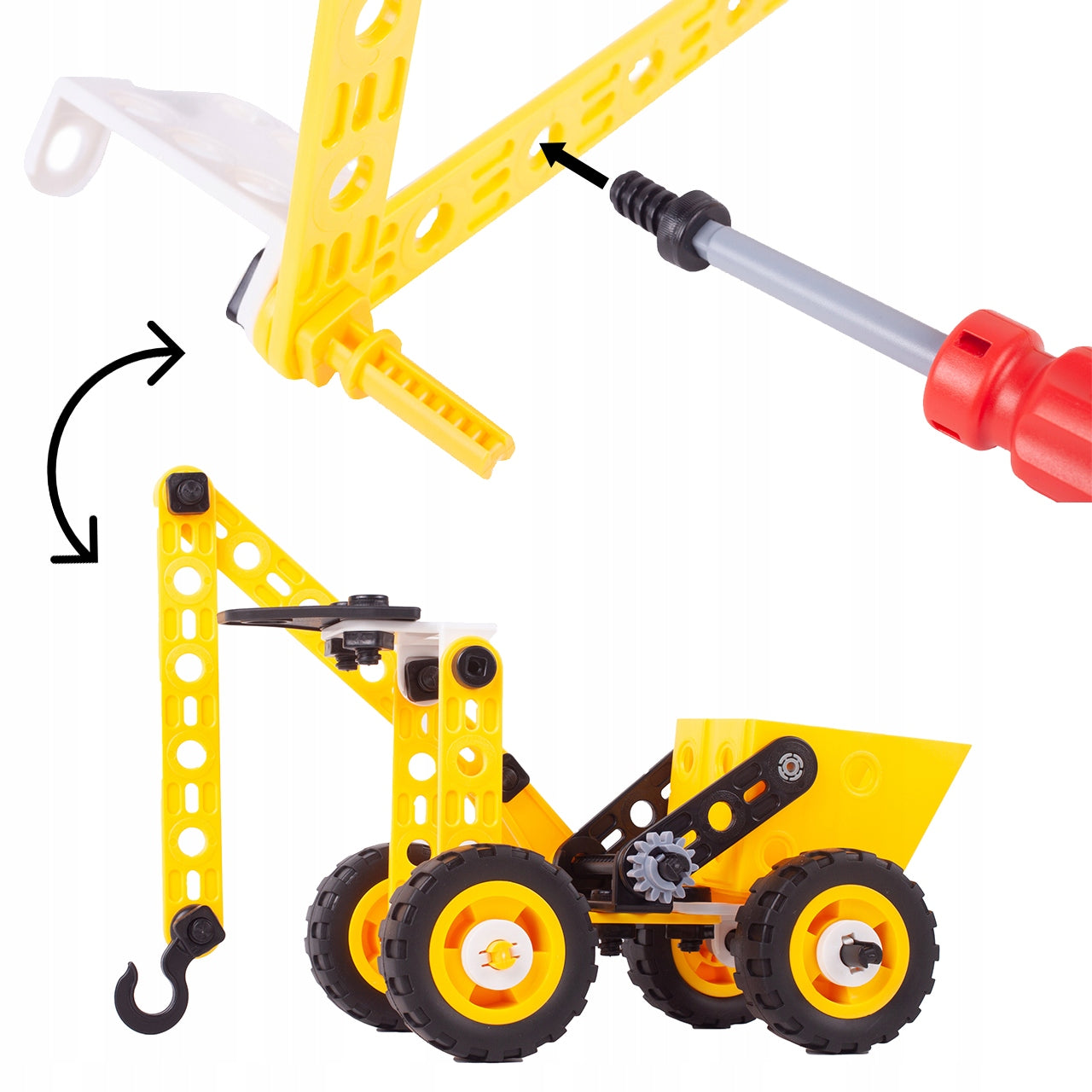 Kūrybiški Edukaciniai Konstrukciniai Blokeliai Transporto Priemonės Konstruktorius 8in1 Dovana