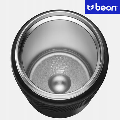 Termostatinis puodelis kavai, arbatai, automobilinis, sandarus, neslystantis, 450 ml