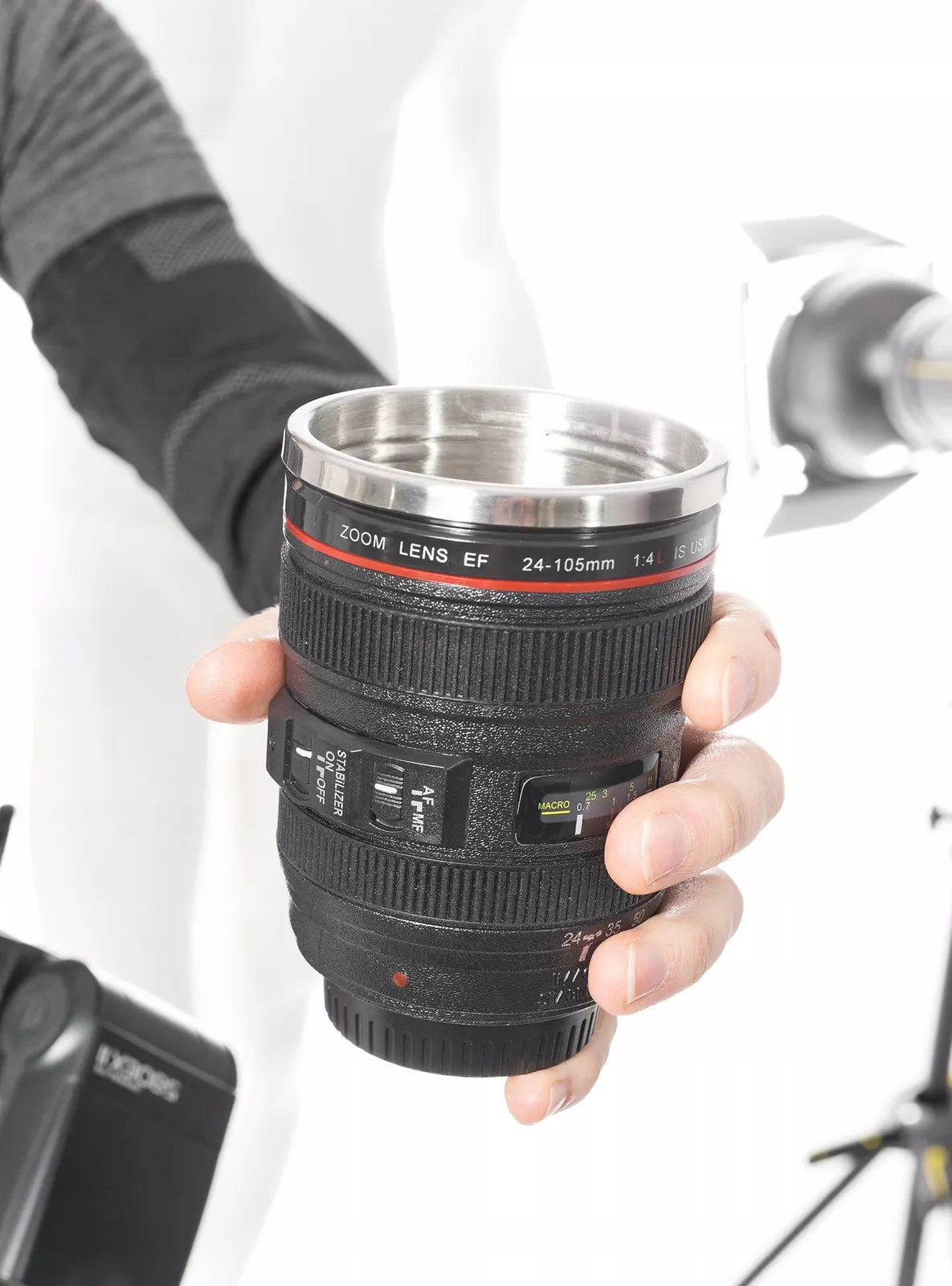KUBEK W KSZTAŁCIE OBIEKTYWU prezent fotograficzny dla pasjonata aparatów