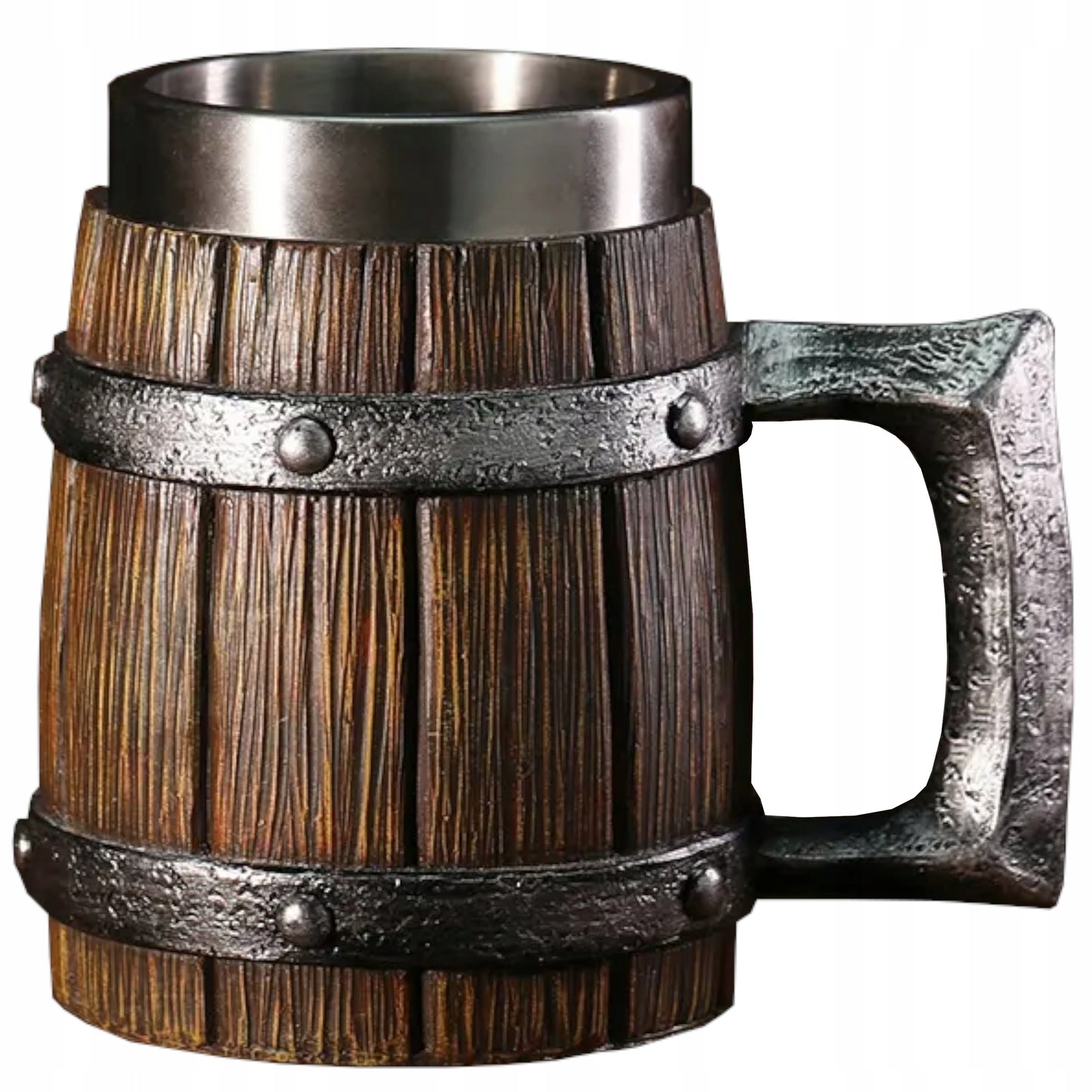 Dovana Vikingų stiliaus alaus bokalas 500ml, viduramžių, didelis, skandinaviškas, RPG