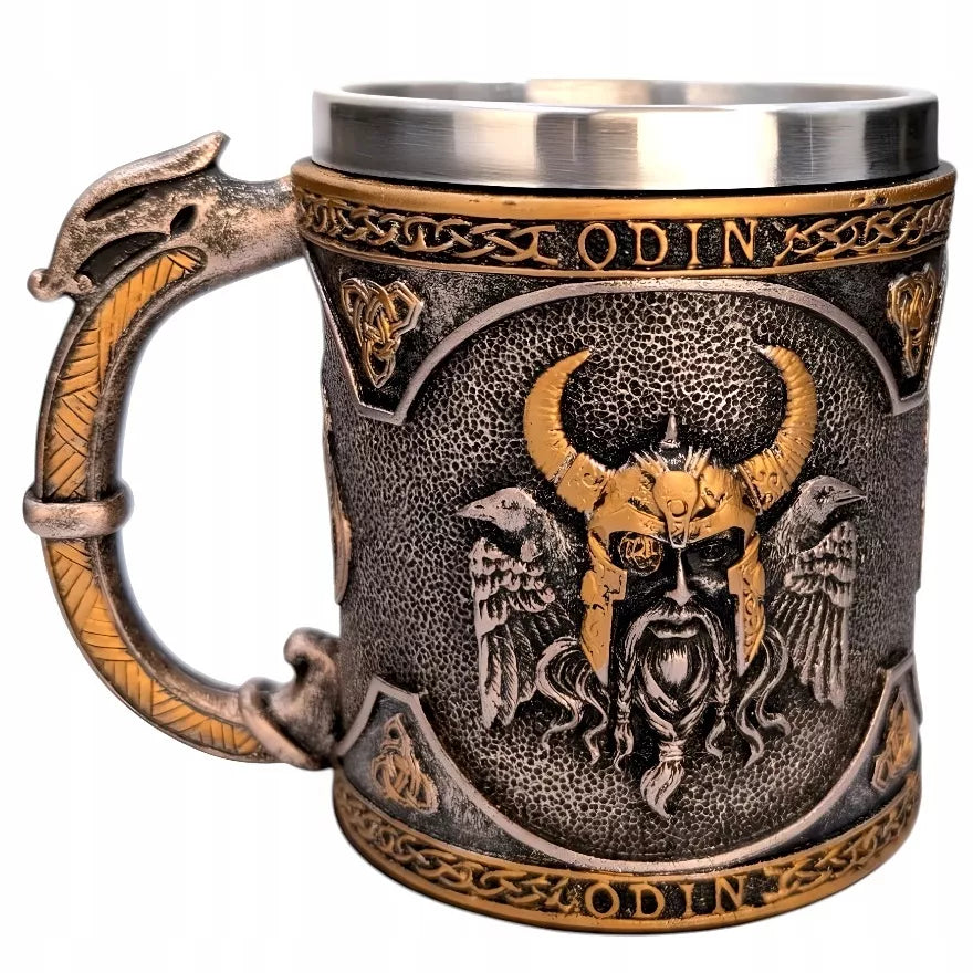 ALUS BOKAL DOVANA VIKING 400ML NORDIC ODIN DND JAI STAL KARCZMA