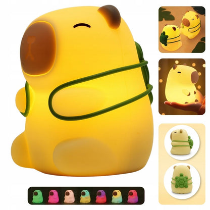 Kapibara LED naktinė lempa vaikams