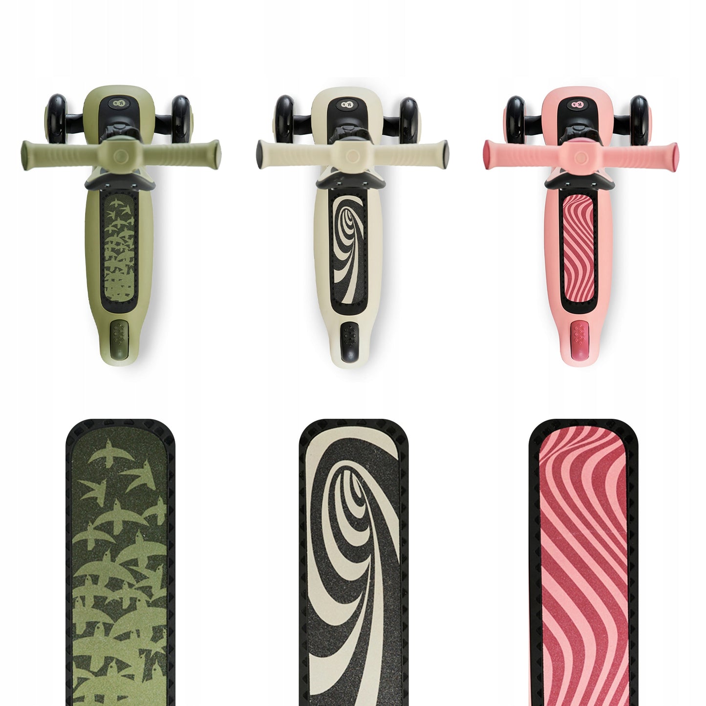 Kinderkraft Triratukas-Riedlentė 2in1 HALLEY Baltas