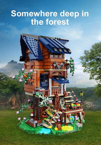 Konstruktorius Cada Four Seasons C66004W 4 Seasons Story Tree House 1155 vnt.