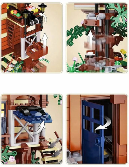 Konstruktorius Cada Four Seasons C66004W 4 Seasons Story Tree House 1155 vnt.