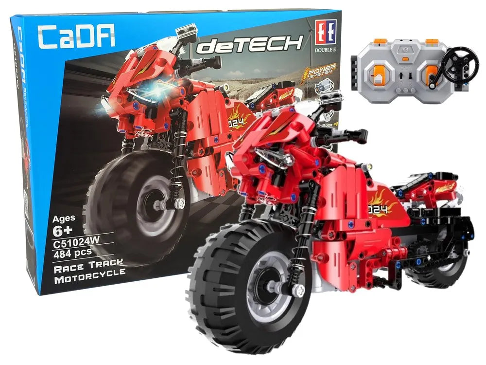 CADA R/C motociklo kaladėlės 290x180 mm Lean Toys
