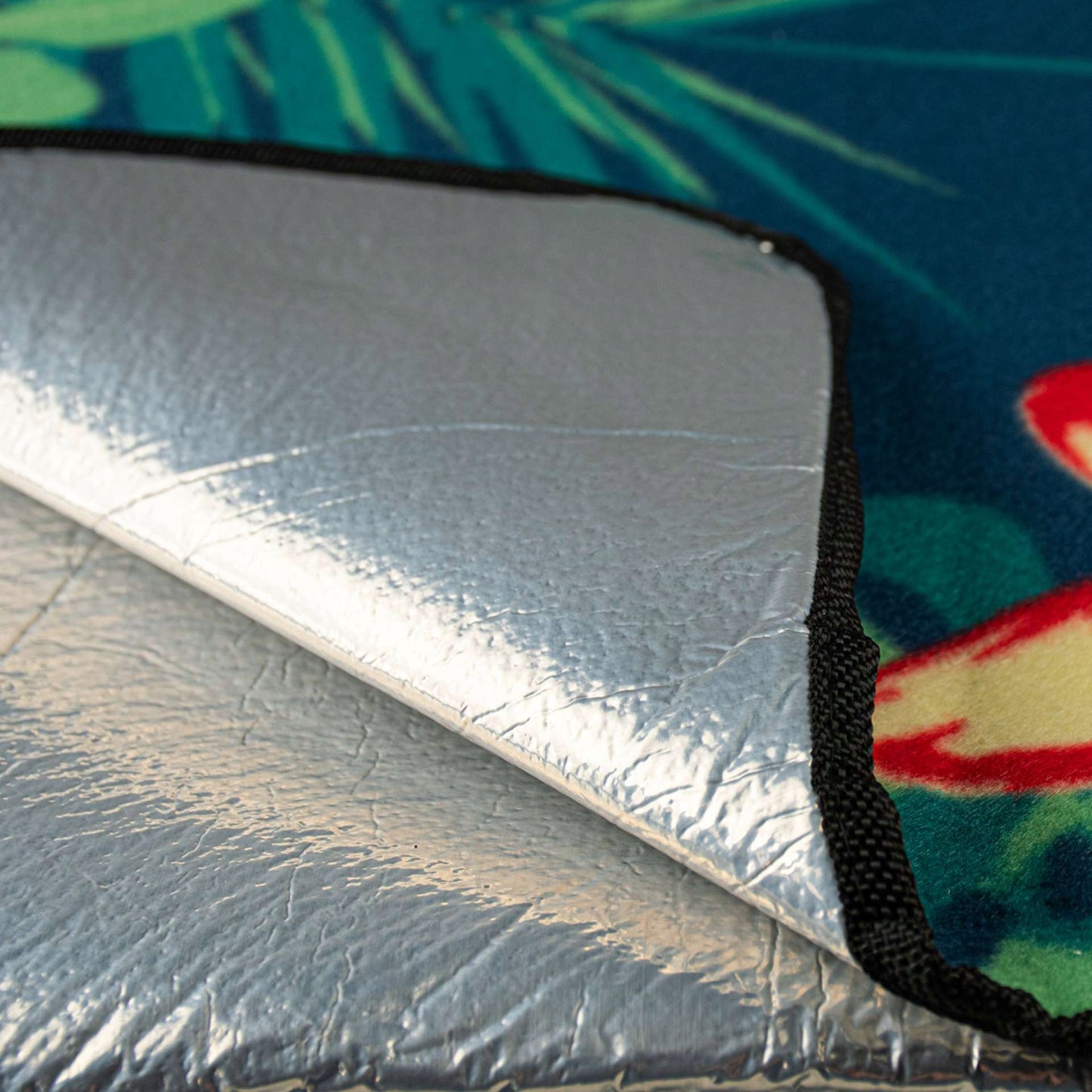 Iškylų pledas, paplūdimio kilimėlis su neperšlampama izoliacija 180x200 cm Captain Mike