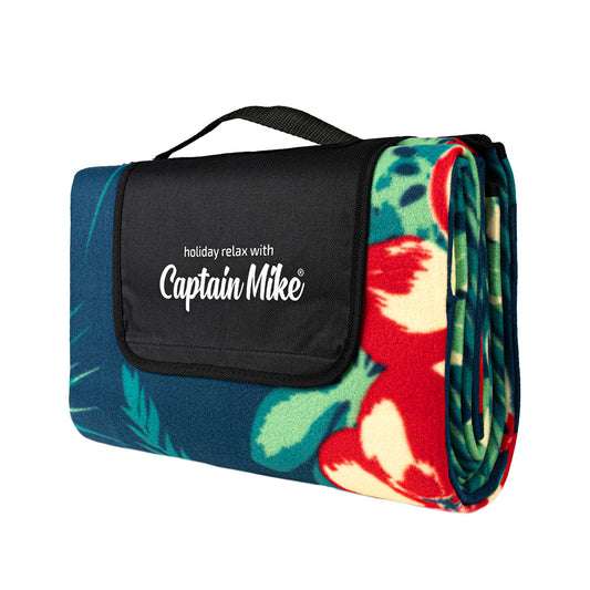 Iškylų pledas, paplūdimio kilimėlis su neperšlampama izoliacija 180x200 cm Captain Mike