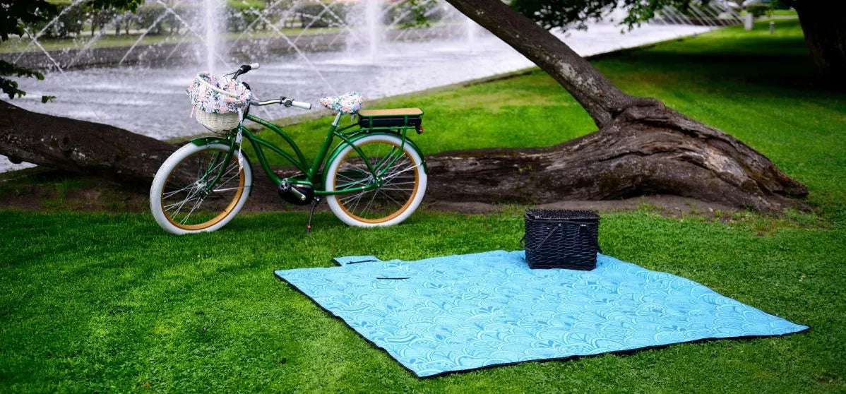Išvykos į gamtą pledas – vandeniui nepraleidžiantis su storu izoliavimu, XXL 200×200 cm, Premium