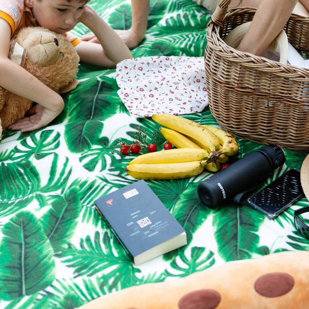 Kempingo, paplūdimio, iškylų pledas su ALU izoliacija, atsparus vandeniui Meteor 200 x 175 cm