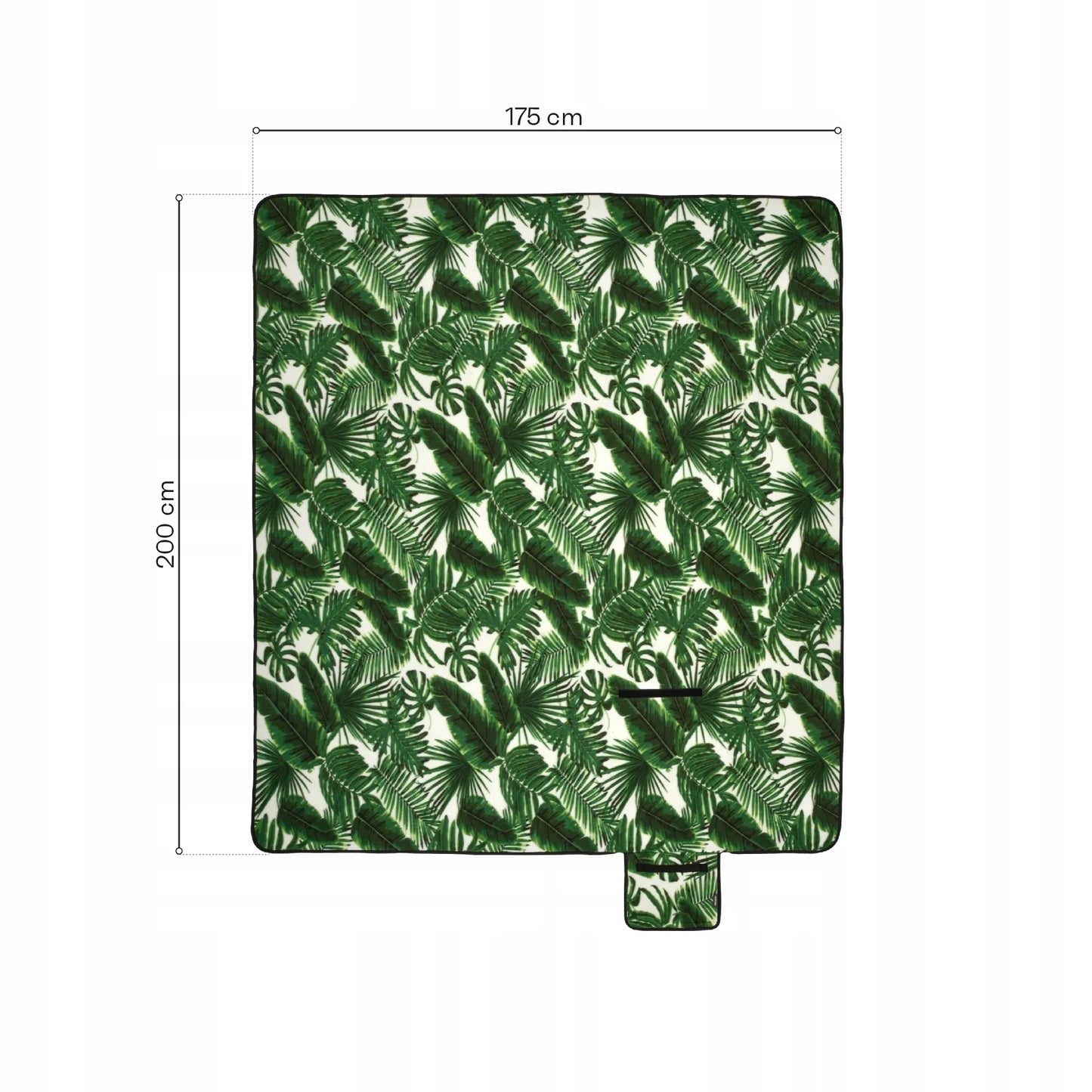 Kempingo, paplūdimio, iškylų pledas su ALU izoliacija, atsparus vandeniui  200 x 175 cm