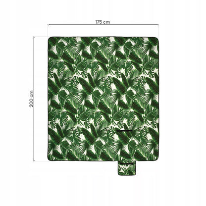 Kempingo, paplūdimio, iškylų pledas su ALU izoliacija, atsparus vandeniui  200 x 175 cm