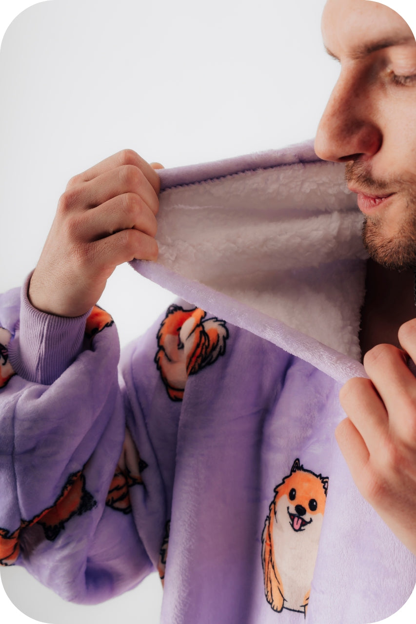 Šerpos džempreris Comfy Moment #Szpic – storus, purus, oversize