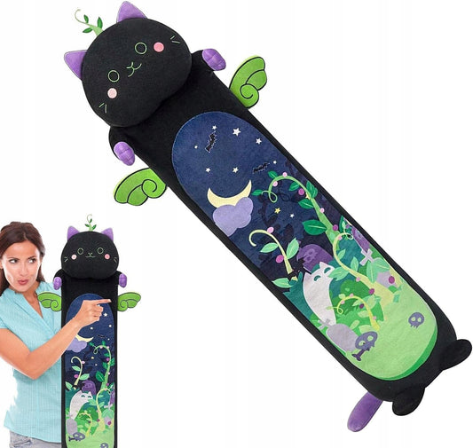 Ilga Pliušinė Katė Žaislas Maskotas, Dydis XXL 100cm, Ideali Dovana