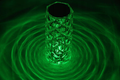 Krištolinė rožė - LED