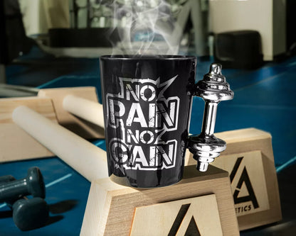 Sportinis puodelis „No Pain No Gain“