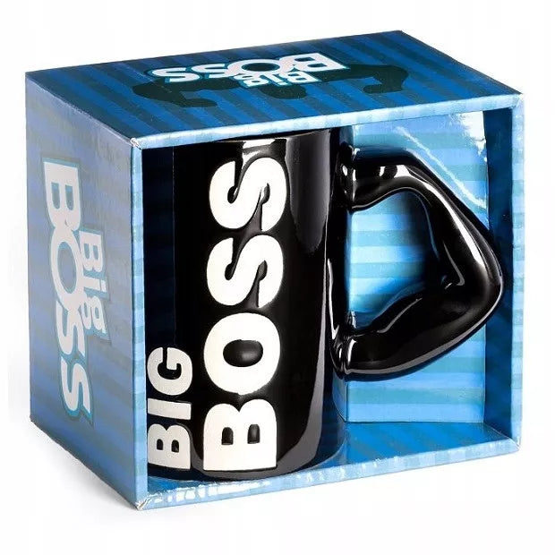 Boso puodelis 450 ml, juodas