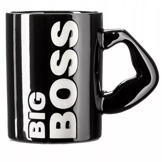 Boso puodelis 450 ml, juodas