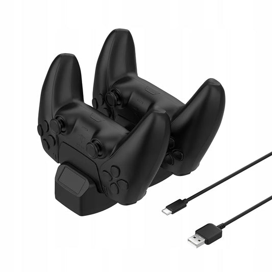 PS5 pultelių įkrovimo stotelė, dviguba (2 pulteliams)