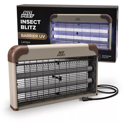UV INSEKTICIDINĖ LAMPA, NO PEST, SKIRTA TARAKONAMS, MUSĖMS, KRIENELĖMS, MOLiams, VABZDŽIAMS, DIDELĖ
