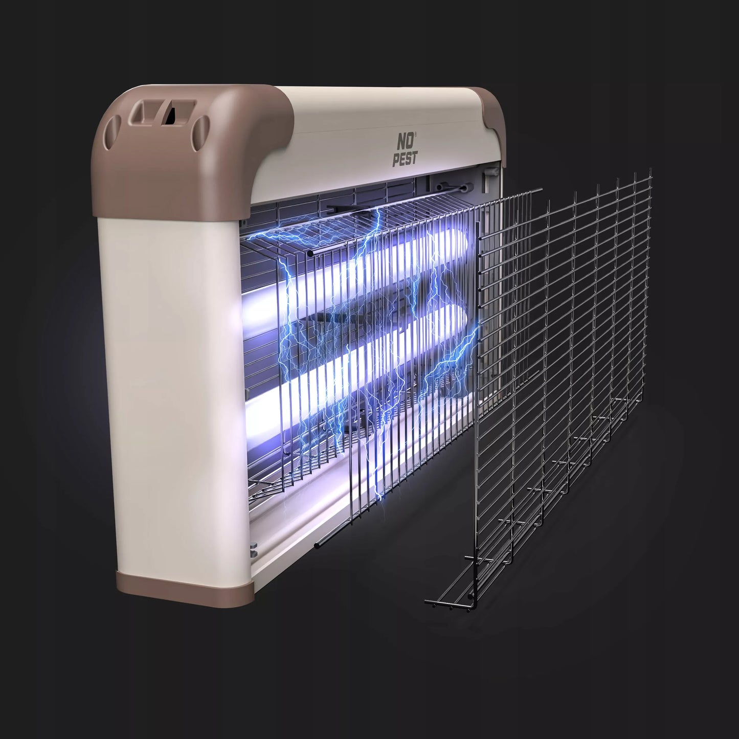 UV INSEKTICIDINĖ LAMPA, NO PEST, SKIRTA TARAKONAMS, MUSĖMS, KRIENELĖMS, MOLiams, VABZDŽIAMS, DIDELĖ