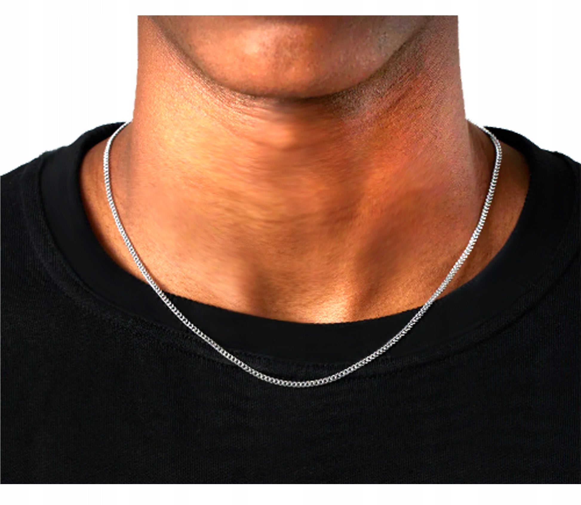 Vyriška grandinėlė iš 925 prabos sidabro