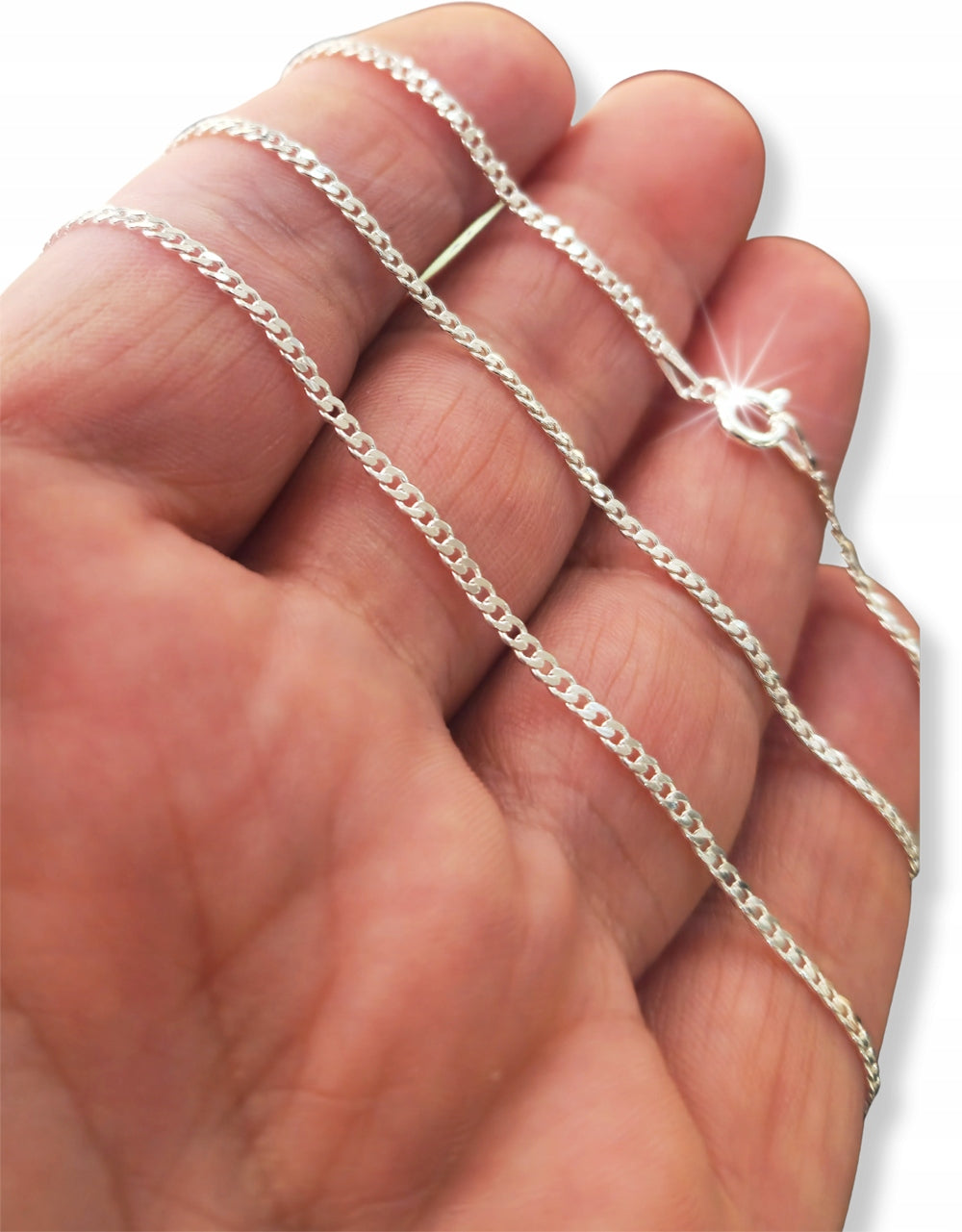 Vyriška grandinėlė iš 925 prabos sidabro