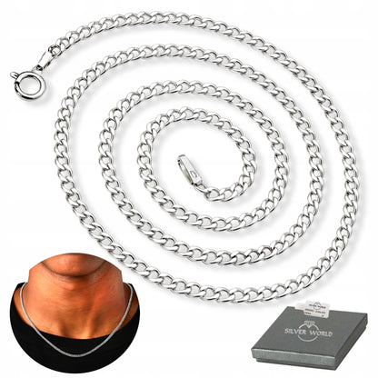 Vyriška grandinėlė iš 925 prabos sidabro