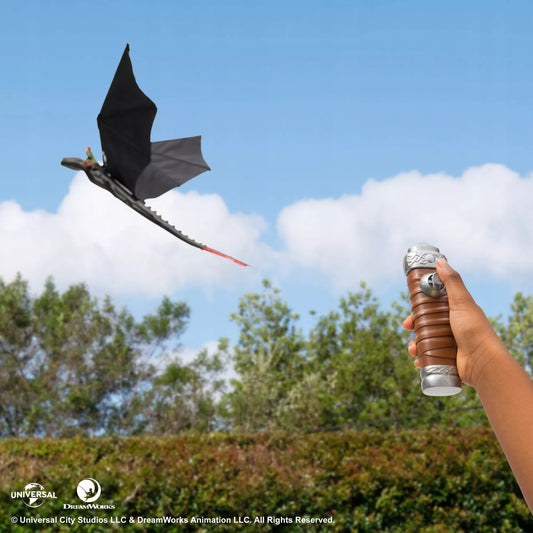 Interaktyvus skraidantis bedantis RC Kaip prisijaukinti slibiną 76 cm