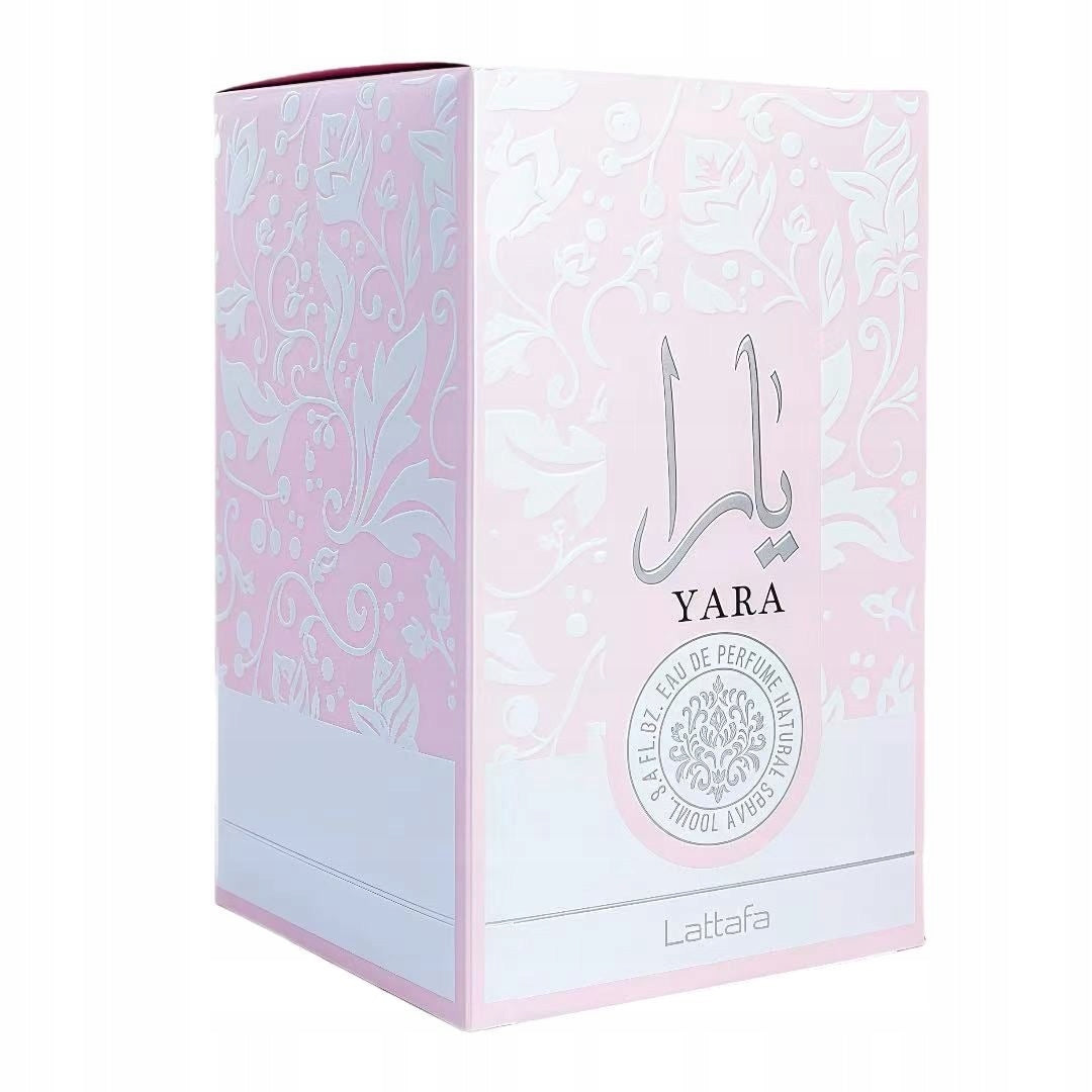 LATTAFA YARA 100ml EDP – Arabiški moteriški kvepalai, vaniliniai-rydūdiškiai