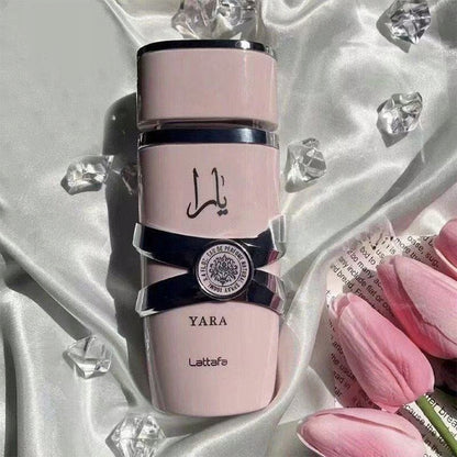 LATTAFA YARA 100ml EDP – Arabiški moteriški kvepalai, vaniliniai-rydūdiškiai