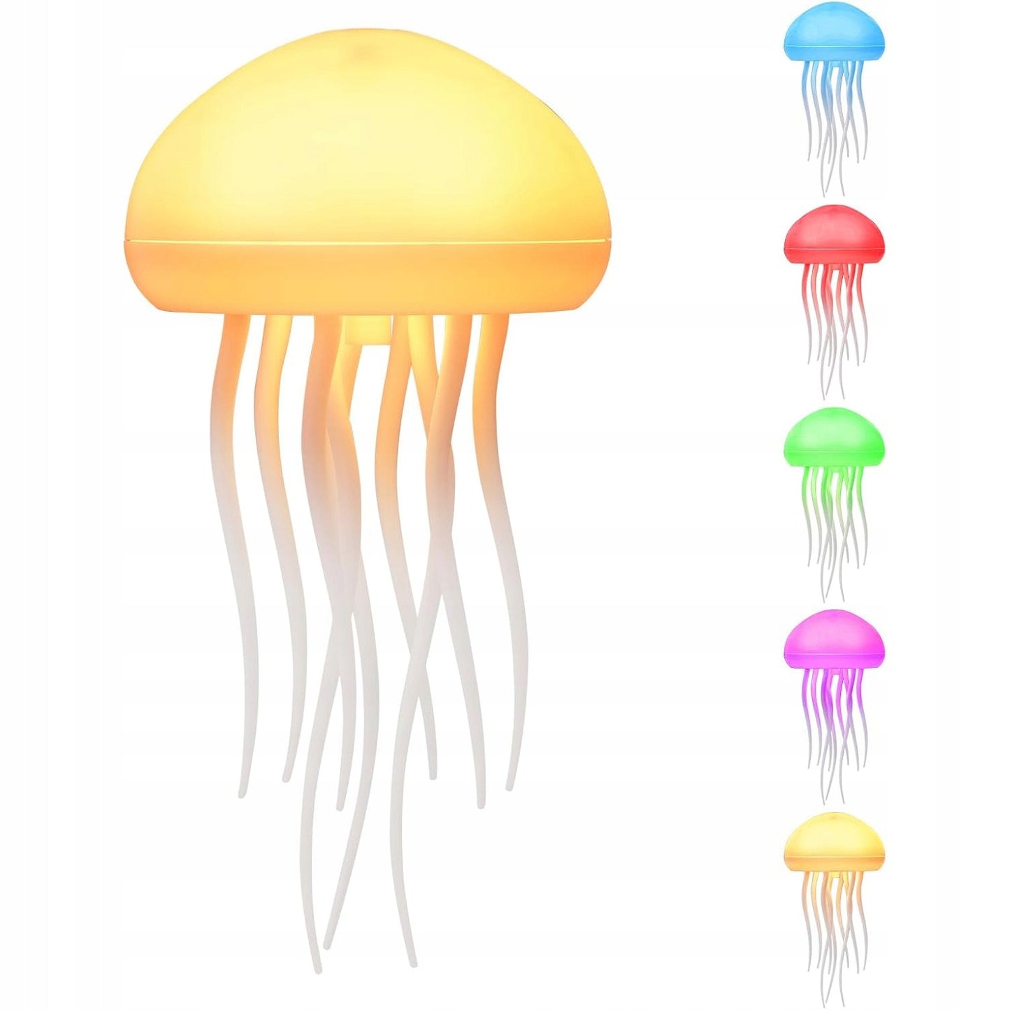 LED Medūzos naktinis šviestuvas