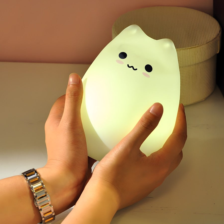 LED naktinė lempa Kačiukas