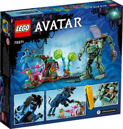 LEGO 75571 AVATAR NEYTIRI IR THANATOR PRIEŠ QUARITCH