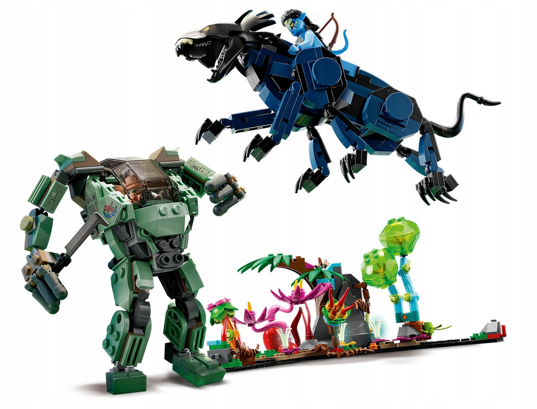 LEGO 75571 AVATAR NEYTIRI IR THANATOR PRIEŠ QUARITCH