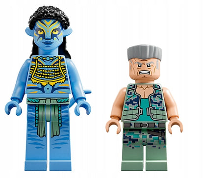 LEGO 75571 AVATAR NEYTIRI IR THANATOR PRIEŠ QUARITCH