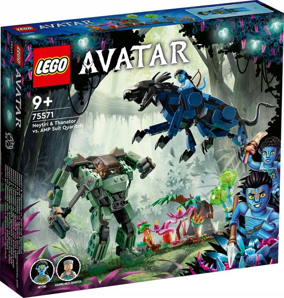 LEGO 75571 AVATAR NEYTIRI IR THANATOR PRIEŠ QUARITCH