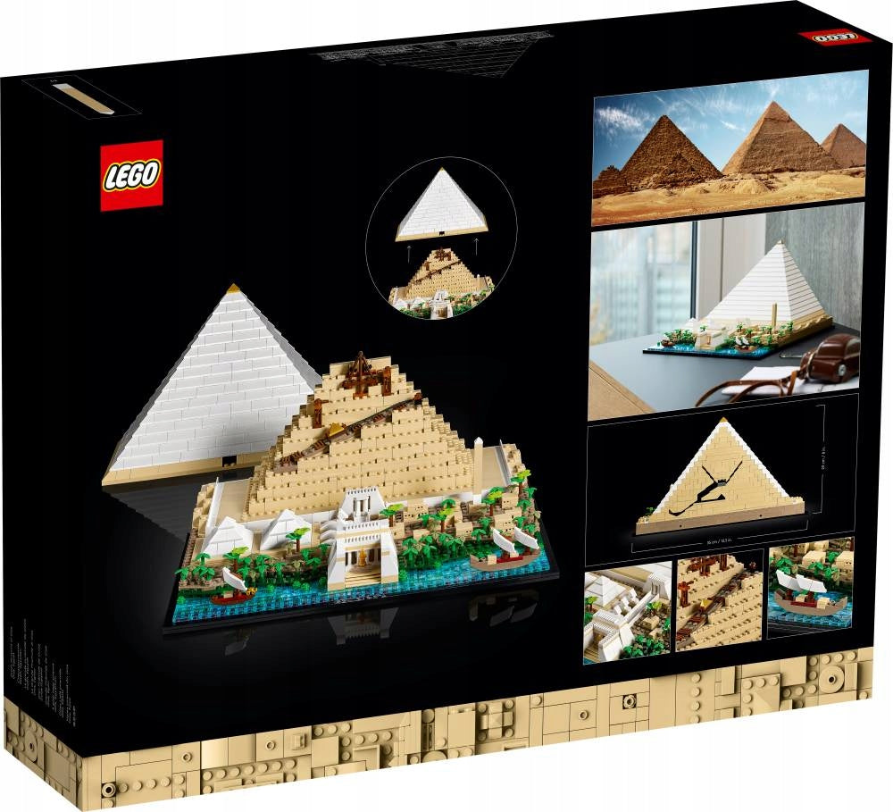 LEGO Arhitektūra Cheopso piramidė 21058