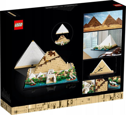 LEGO Arhitektūra Cheopso piramidė 21058