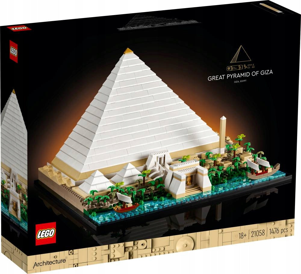 LEGO Arhitektūra Cheopso piramidė 21058