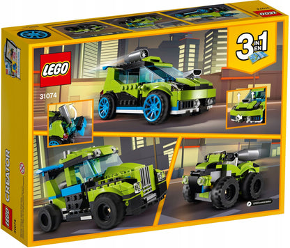 LEGO Creator 3 viename 31074 Ralio automobilis WRC Keturratis