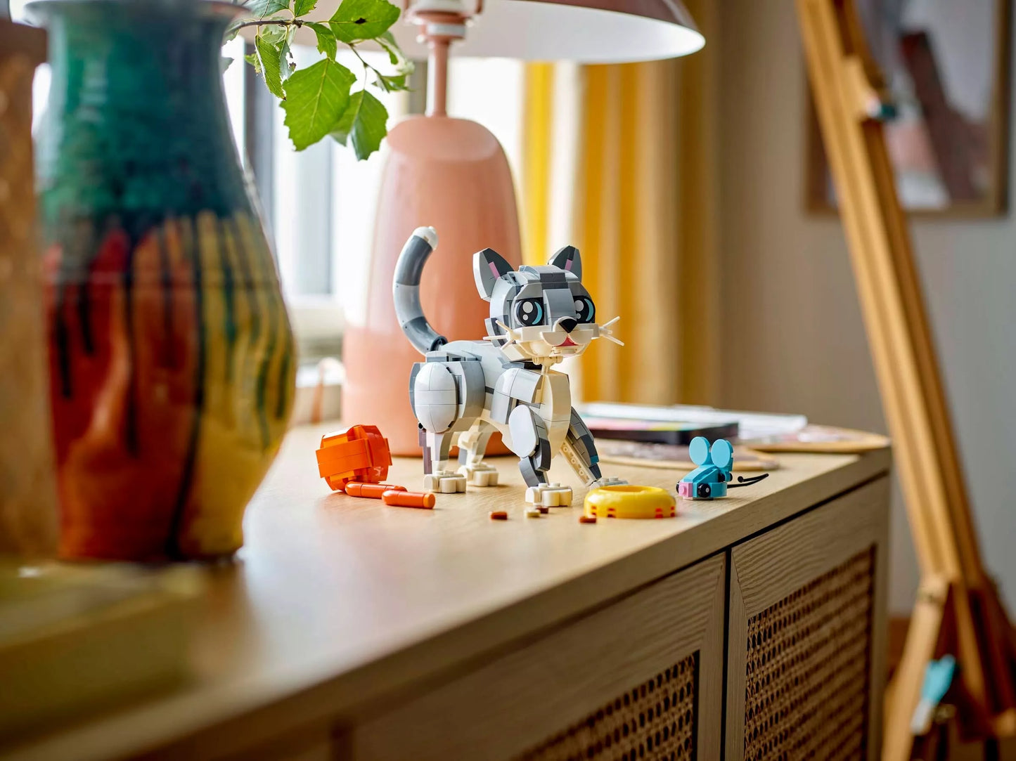 LEGO Creator 3-in-1 Žvalus katinas Judantis šuo Žavinga balandė 31163