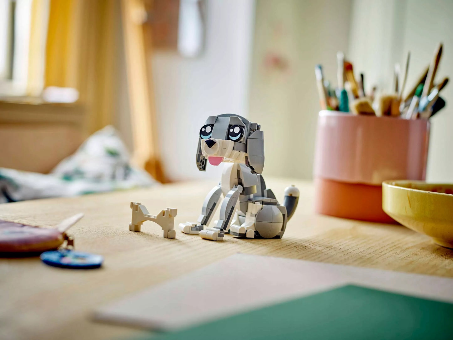 LEGO Creator 3-in-1 Žvalus katinas Judantis šuo Žavinga balandė 31163