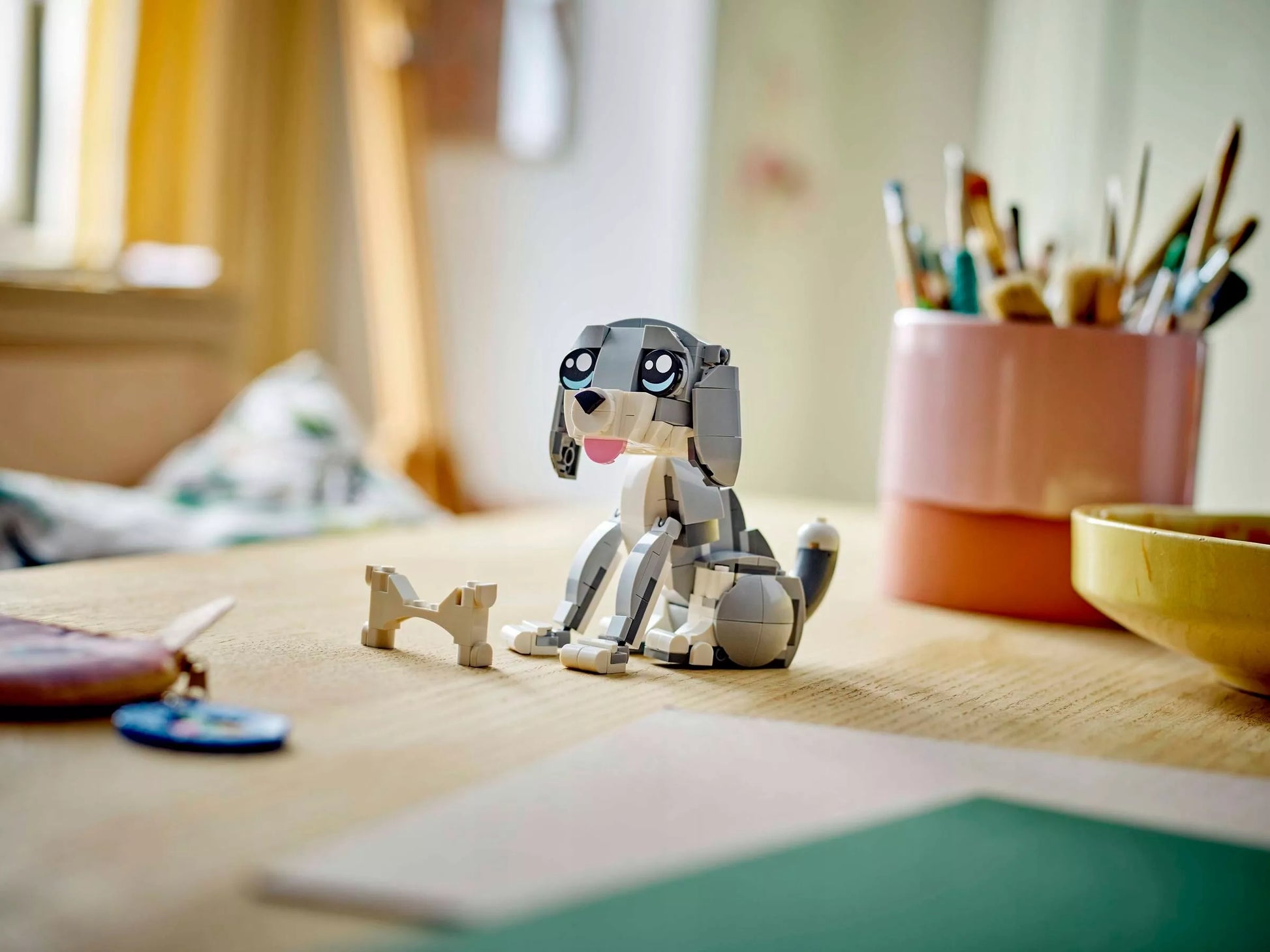 LEGO Creator 3-in-1 Žvalus katinas Judantis šuo Žavinga balandė 31163